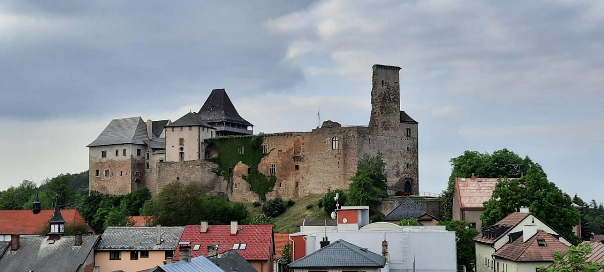 Lipnice nad Sázavou - hrad (602&nbsp;m)